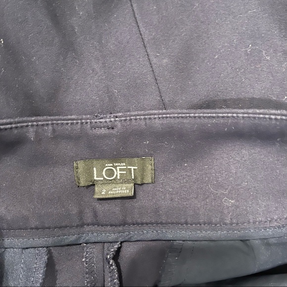 BLUE WORK WEAR PANT • ANN TAYLOR LOFT - Picture 4 of 4
